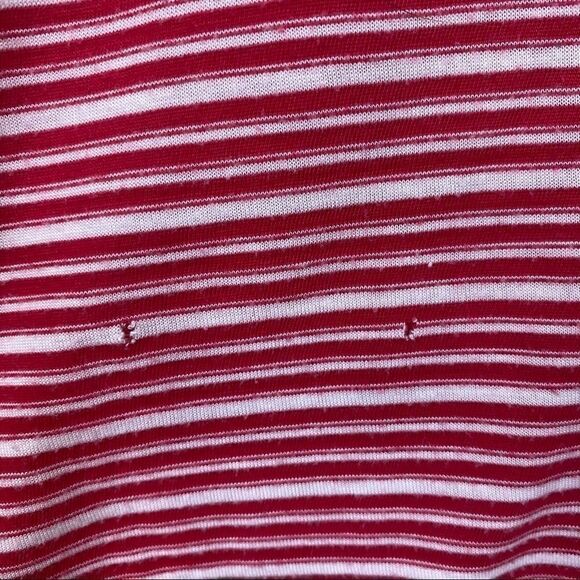 Vans red white short sleeve crop top - Picture 3 of 6